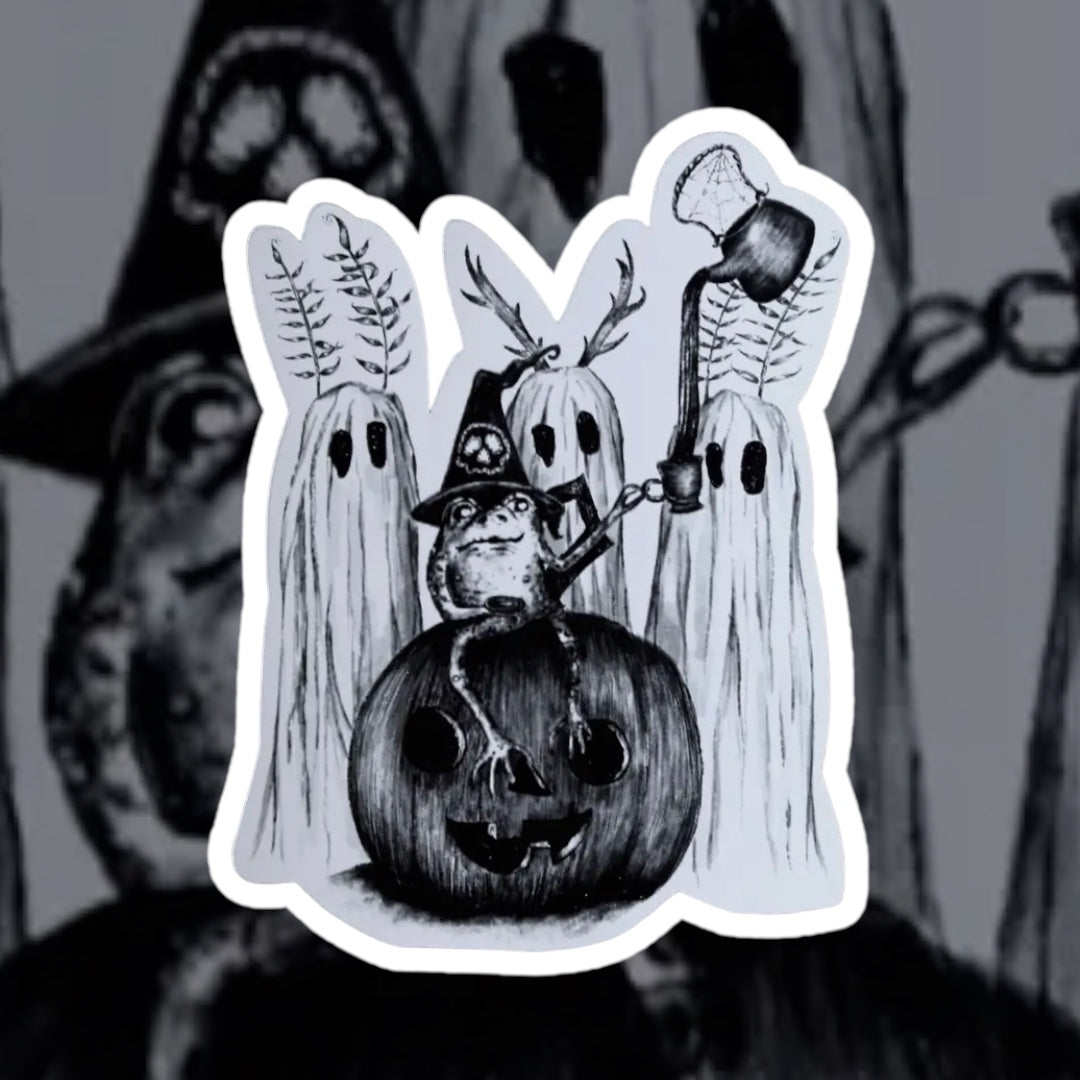 Haunted Tea Party *Sticker*