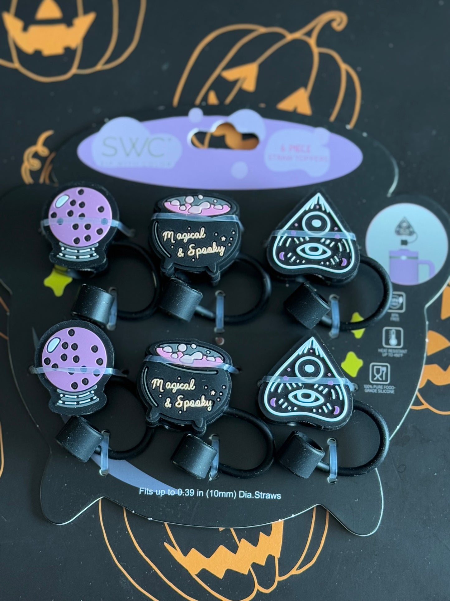 Witchy Mix Straw Toppers