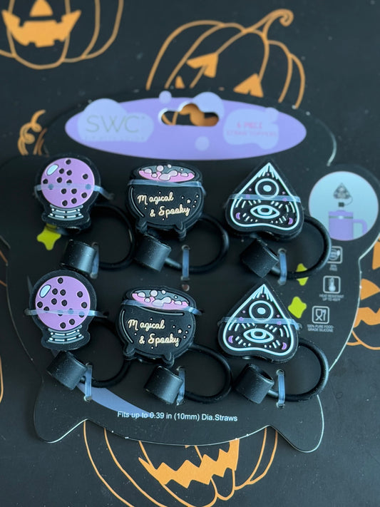 Witchy Mix Straw Toppers