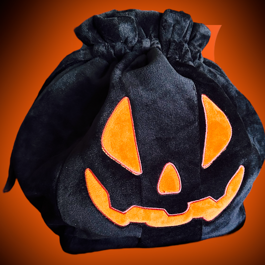 Pixie Pumpkin Purse- Orange